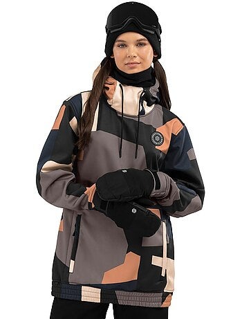 Veste snowboard femme sports d'hiver femme w1-w sandboard