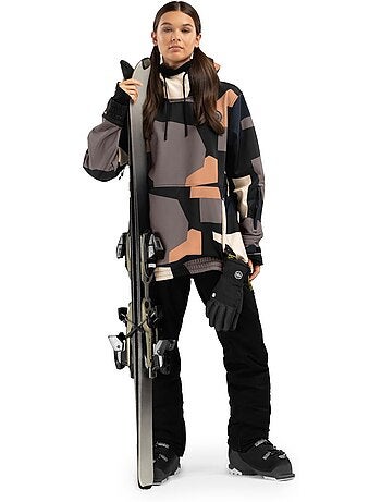 Veste snowboard femme sports d'hiver femme w1-w sandboard