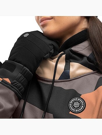 Veste snowboard femme sports d'hiver femme w1-w sandboard