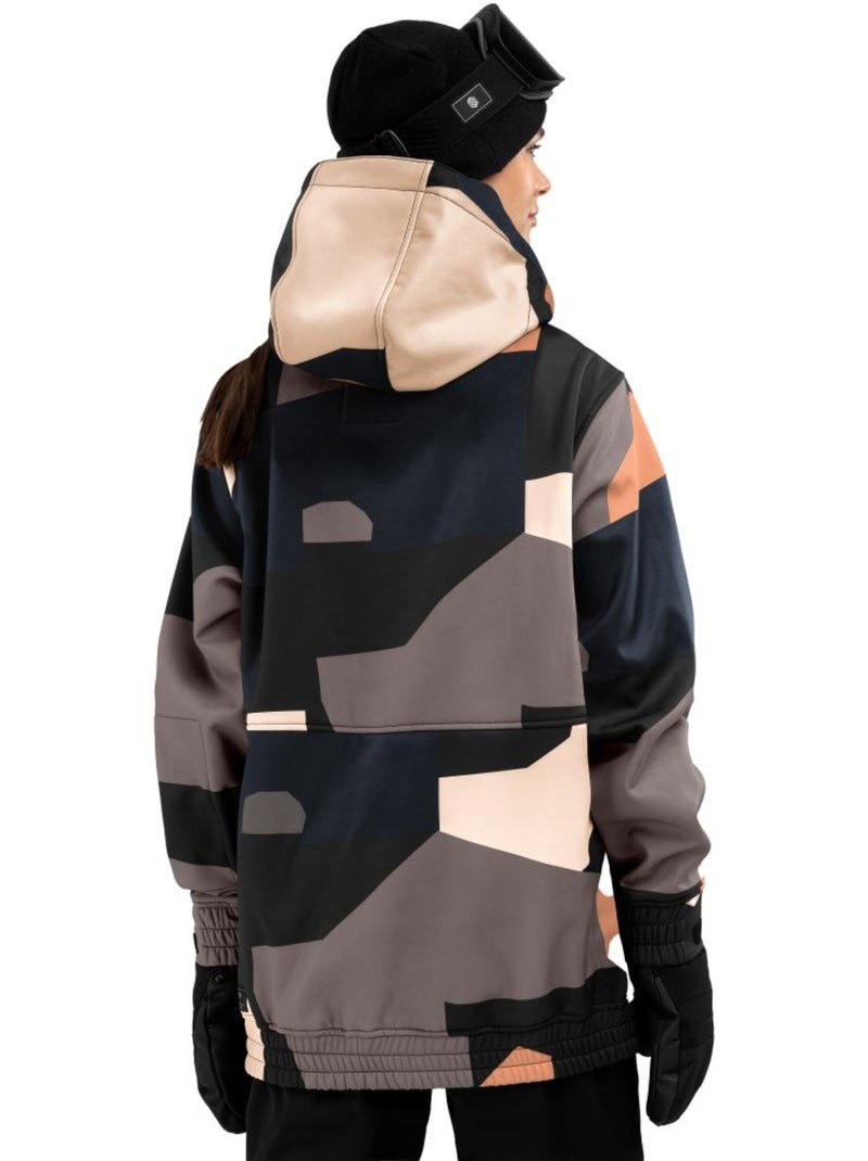 Veste snowboard femme sports d'hiver femme w1-w sandboard Noir - Kiabi