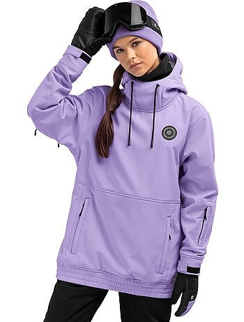 Veste snowboard femme sports d'hiver femme w1-w snowy
