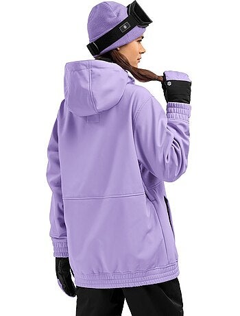 Veste snowboard femme sports d'hiver femme w1-w snowy