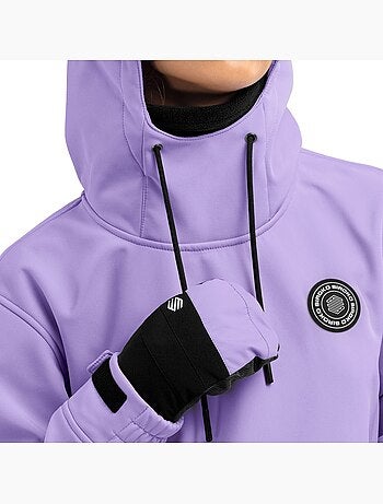 Veste snowboard femme sports d'hiver femme w1-w snowy