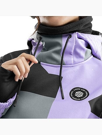 Veste snowboard femme sports d'hiver femme w1-w tignes