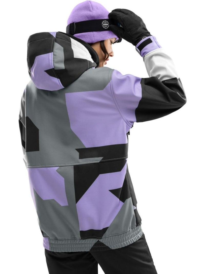 Veste snowboard femme sports d'hiver femme w1-w tignes Lavande - Kiabi