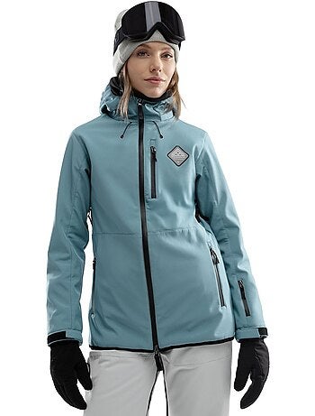 Veste snowboard femme sports d'hiver femme w2-w beluga