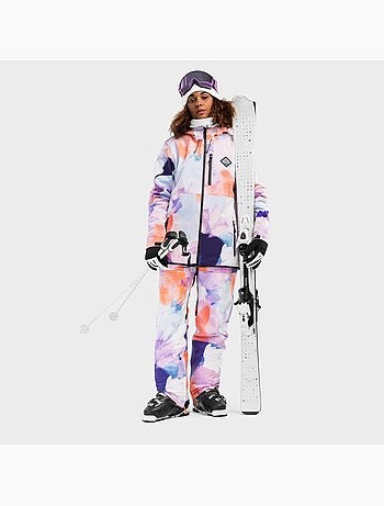Veste snowboard femme sports d'hiver femme w2-w chréa