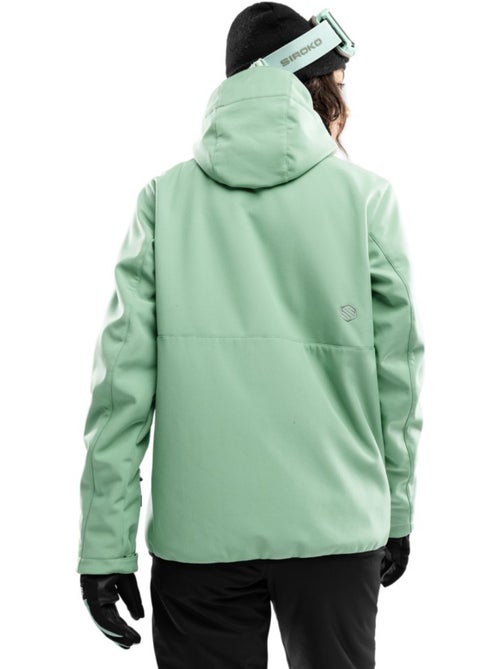 Veste snowboard femme sports d'hiver femme w2-w emerald - Kiabi Veste snowboard femme sports d'hiver femme w2-w emerald - Kiabi