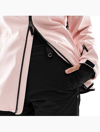 Veste snowboard femme sports d'hiver femme w2-w pastel