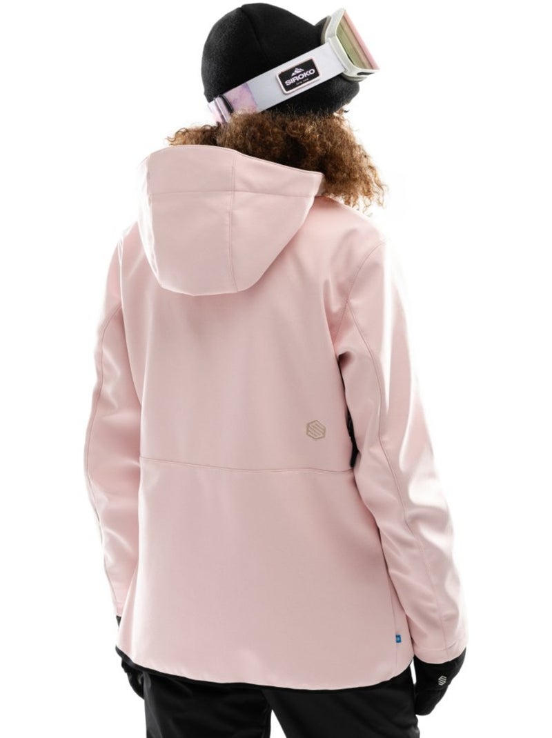 Veste snowboard femme sports d'hiver femme w2-w pastel Rose - Kiabi