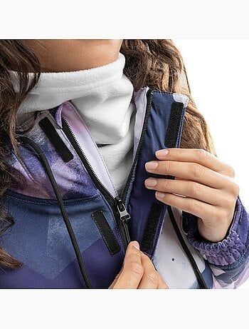Veste snowboard femme sports d'hiver femme w3-w cloudmont