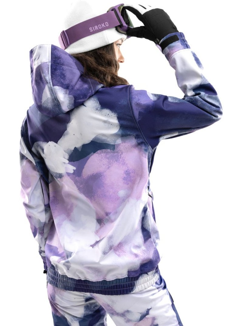 Veste snowboard femme sports d'hiver femme w3-w cloudmont Multicolore - Kiabi