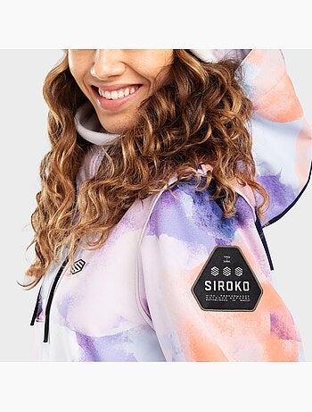 Veste snowboard femme sports d'hiver femme w3-w halo