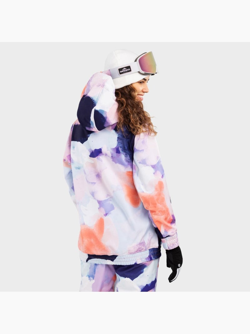 Veste snowboard femme sports d'hiver femme w3-w halo Multicolore - Kiabi