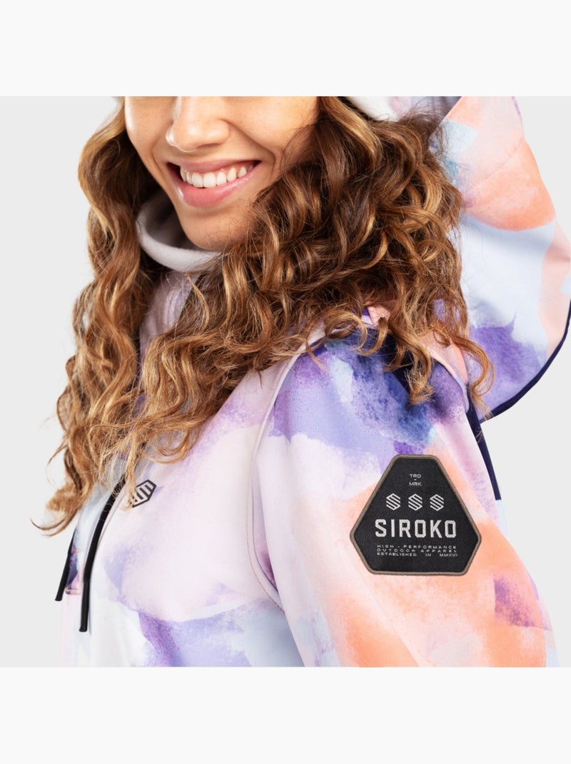 Veste snowboard femme sports d'hiver femme w3-w halo Multicolore - Kiabi