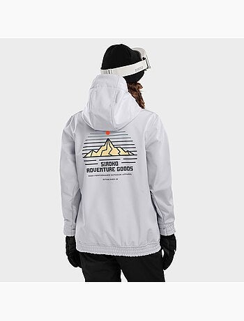 Veste snowboard femme sports d'hiver femme w3-w lhotse