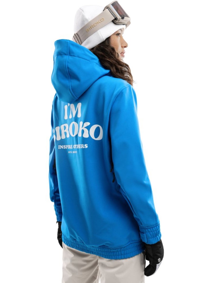 Veste snowboard femme sports d'hiver femme w3-w ollie Bleu - Kiabi