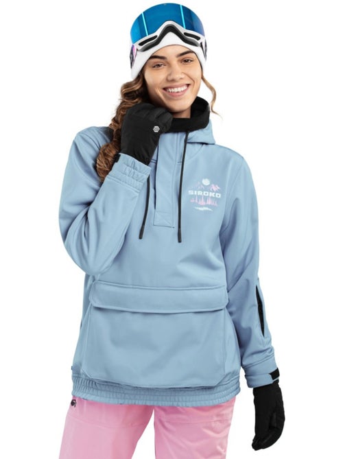 Veste snowboard femme sports d'hiver femme w3-w prags - Kiabi