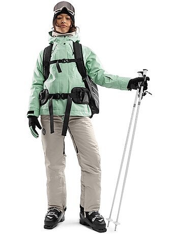 Veste snowboard femme sports d'hiver femme w4-w couloir