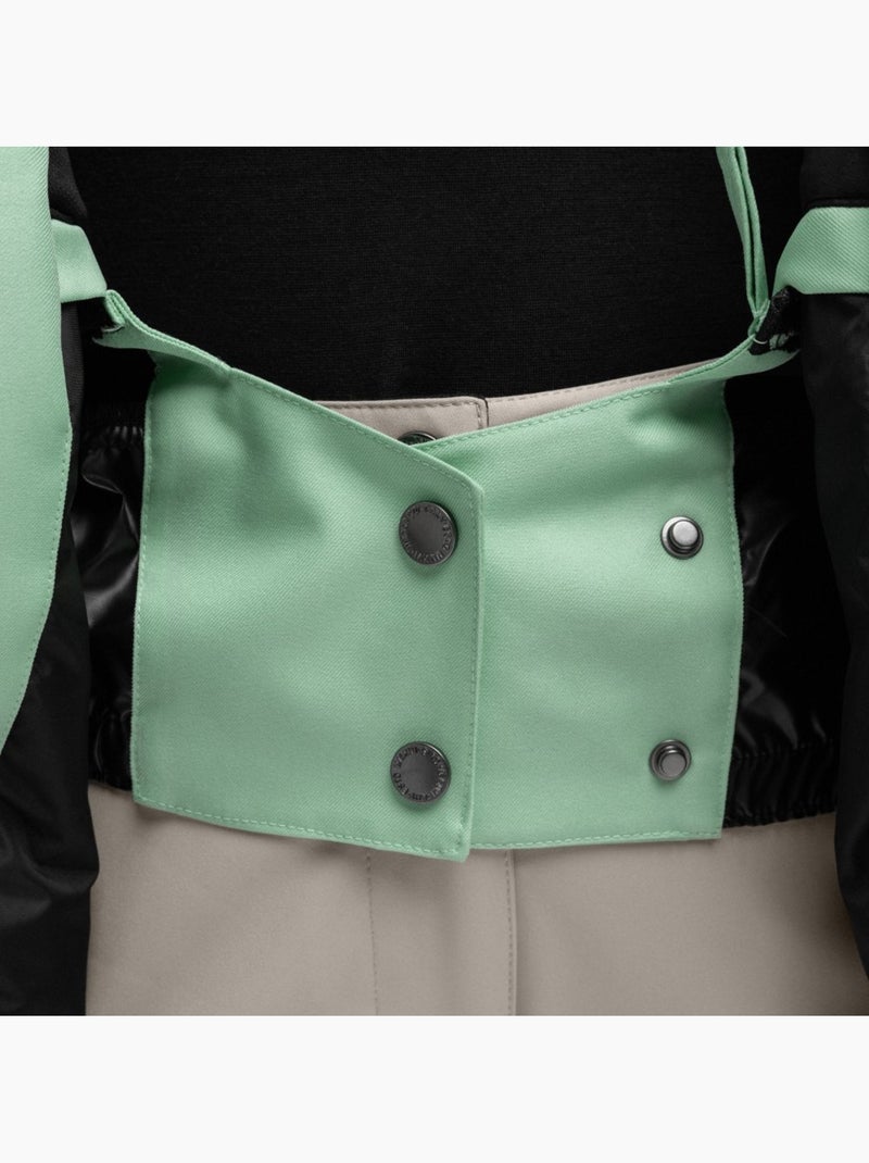 Veste snowboard femme sports d'hiver femme w4-w couloir Vert - Kiabi