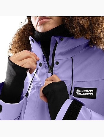 Veste snowboard femme sports d'hiver femme w4-w nevis