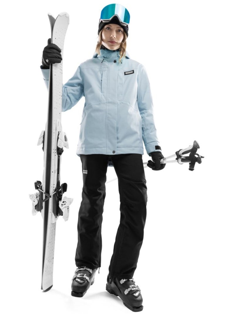 Veste snowboard femme sports d'hiver femme w4-w pole Bleu - Kiabi