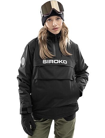 Veste snowboard femme sports d'hiver femme w6-w bruson