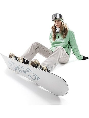 Veste snowboard femme sports d'hiver femme w6-w elm