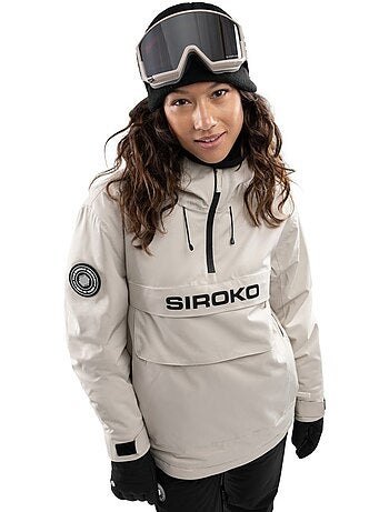 Veste snowboard femme sports d'hiver femme w6-w eriz