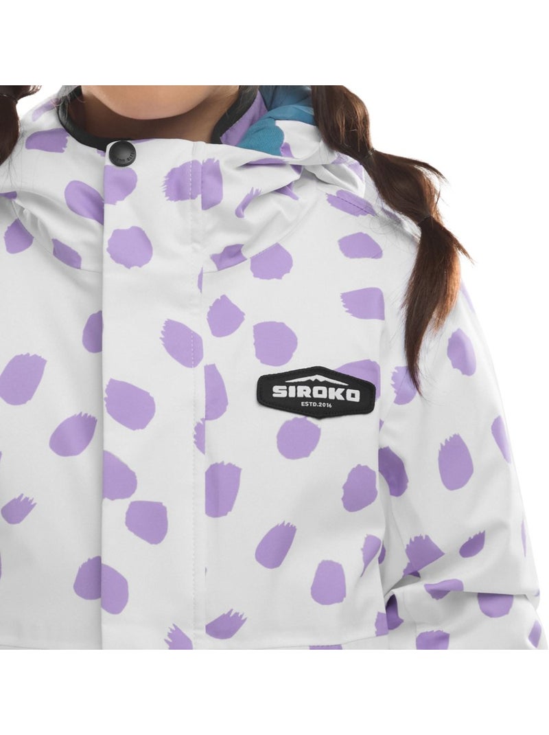 Veste snowboard fille sports d'hiver enfants kw1-g fay Blanc - Kiabi