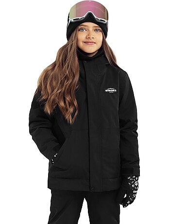 Veste snowboard fille sports d'hiver enfants kw1-g rebel