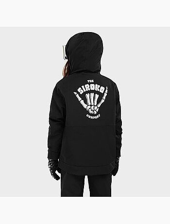 Veste snowboard fille sports d'hiver enfants kw1-g rebel