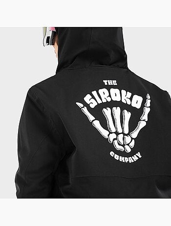 Veste snowboard fille sports d'hiver enfants kw1-g rebel