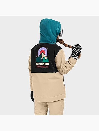 Veste snowboard fille sports d'hiver enfants kw1-g vista