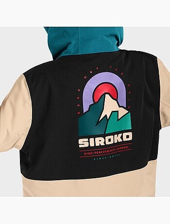 Veste snowboard fille sports d'hiver enfants kw1-g vista