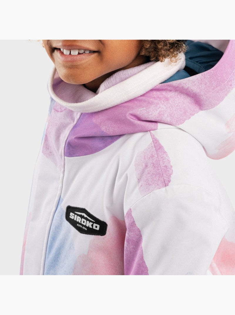 Veste snowboard garçon sports d'hiver enfants kw1 dreamy Multicolore - Kiabi