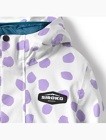 Veste snowboard garçon sports d'hiver enfants kw1 fay