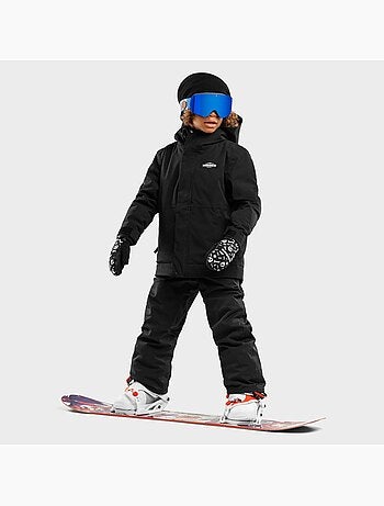 Veste snowboard garçon sports d'hiver enfants kw1 rebel
