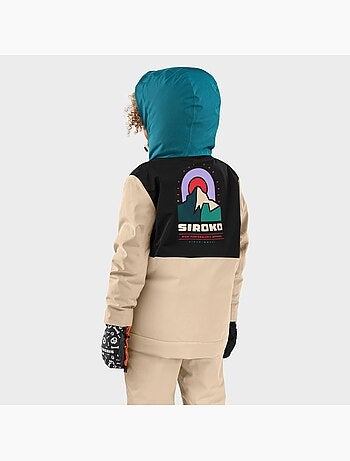 Veste snowboard garçon sports d'hiver enfants kw1 vista