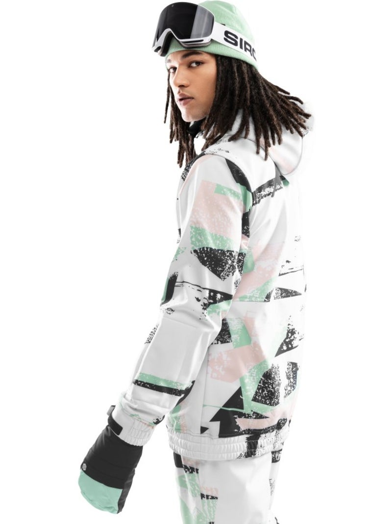Veste snowboard homme sports d'hiver homme w1 delirium Multicolore - Kiabi