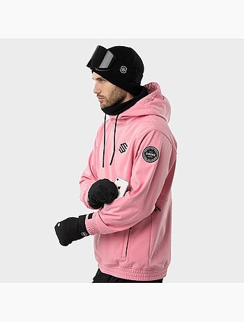 Veste snowboard homme sports d'hiver homme w1 dolomites
