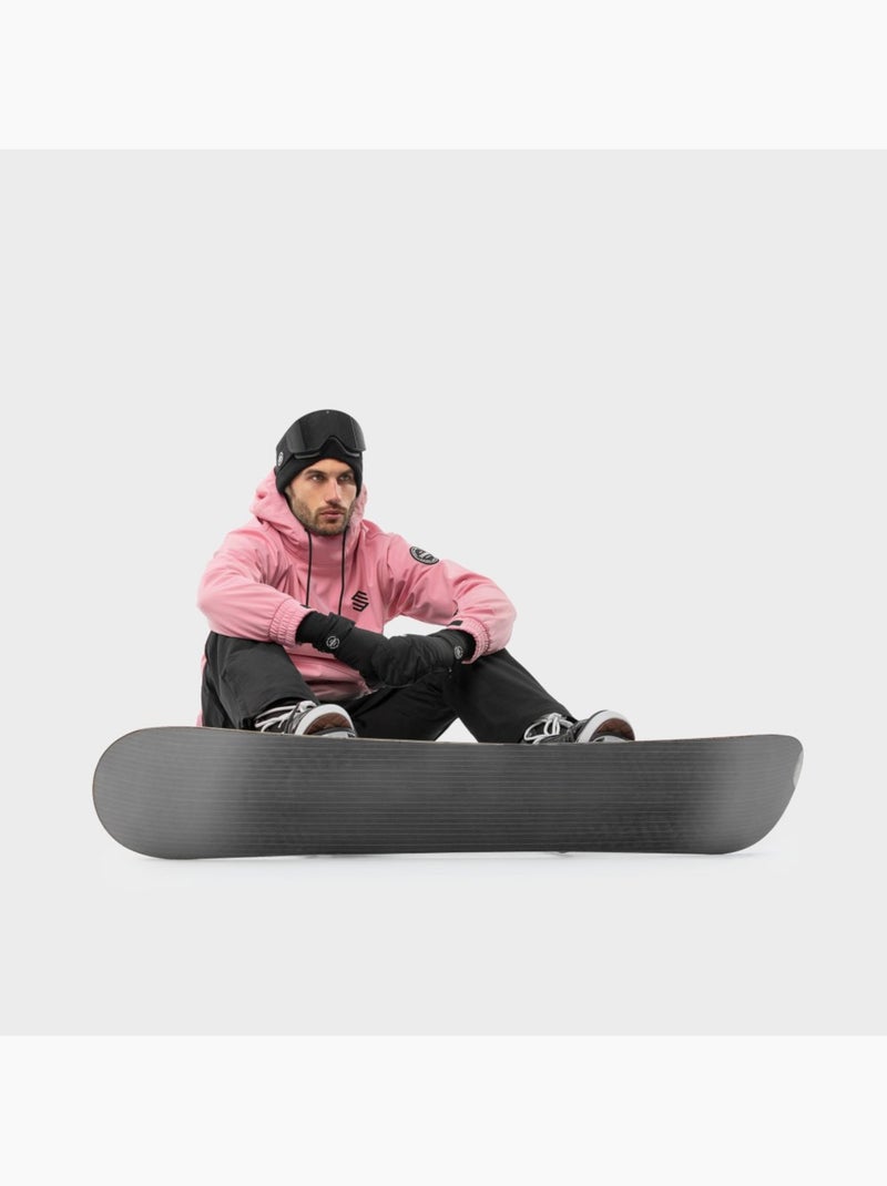 Veste snowboard homme sports d'hiver homme w1 dolomites Rose - Kiabi