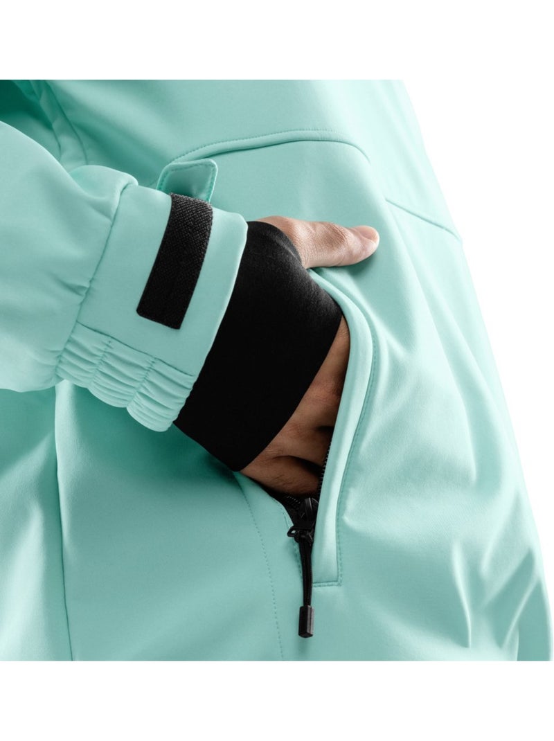 Veste snowboard homme sports d'hiver homme w1 iceberg Turquoise - Kiabi