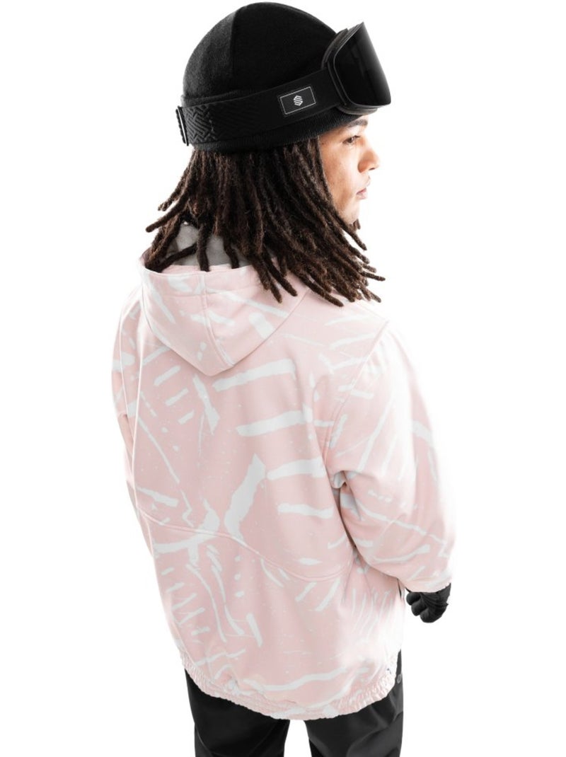 Veste snowboard homme sports d'hiver homme w1 lapland Rose - Kiabi