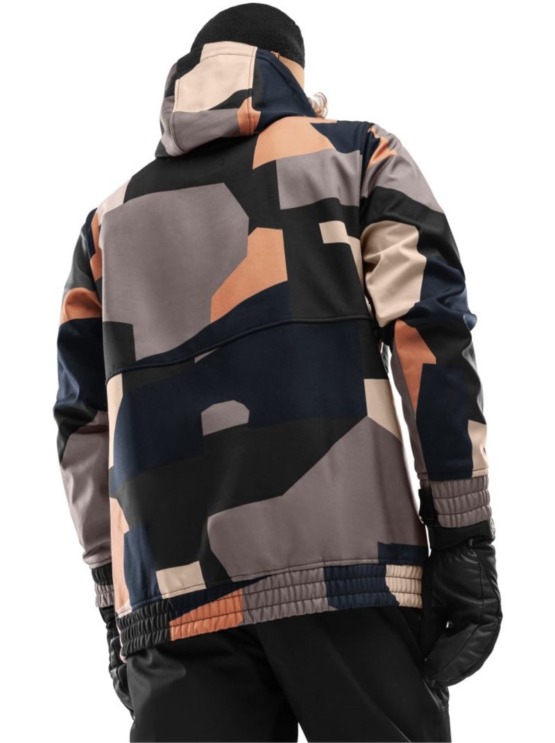 Veste snowboard homme sports d'hiver homme w1 sandboard Noir - Kiabi