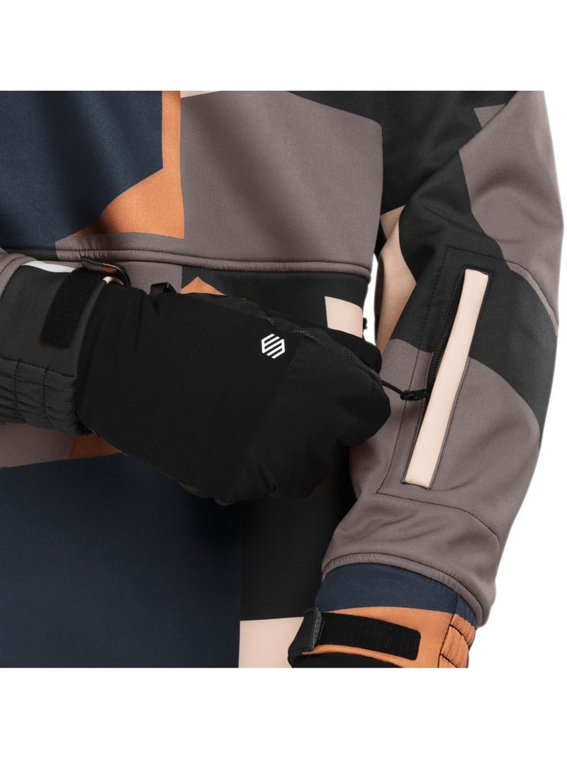 Veste snowboard homme sports d'hiver homme w1 sandboard Noir - Kiabi