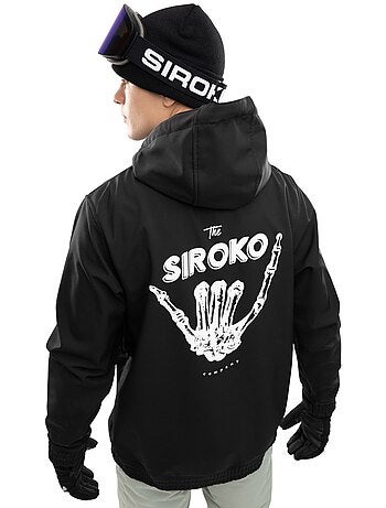 Veste snowboard homme sports d'hiver homme w1 shaka
