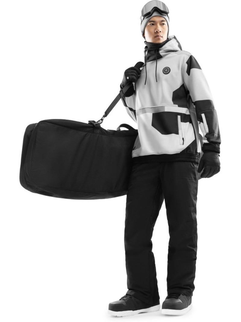Veste snowboard homme sports d'hiver homme w1 tibet Blanc Gris - Kiabi