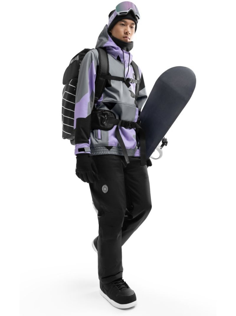 Veste snowboard homme sports d'hiver homme w1 tignes Lavande - Kiabi