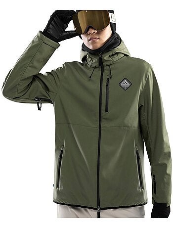 Veste snowboard homme sports d'hiver homme w2 army